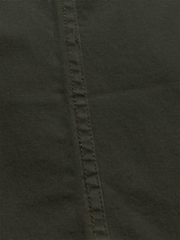 Olive Washed Stretch  Shacket