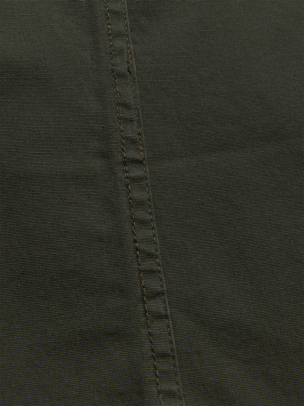 Olive Washed Stretch  Shacket