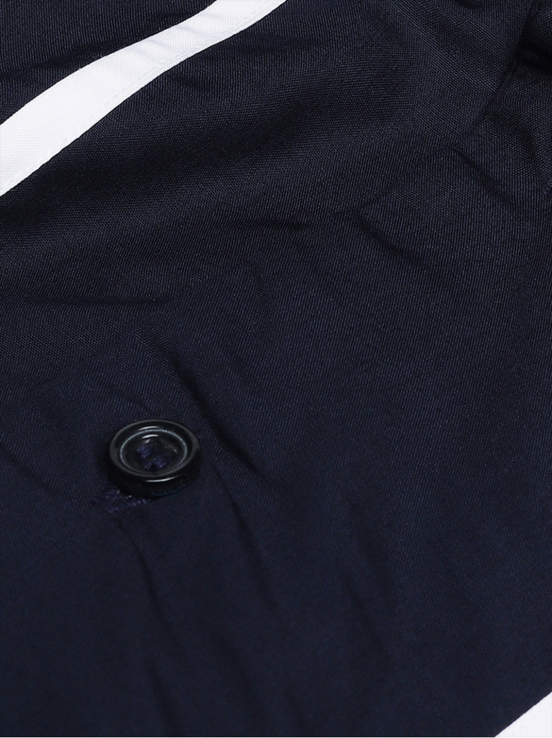 Bamboo Modal Resort Shirt - Navy