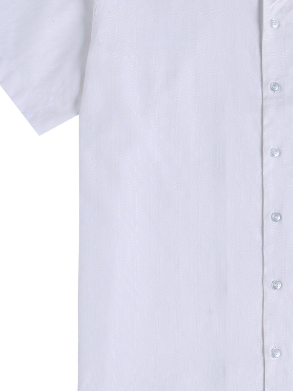 Dobby Textured Half Sleeves Shirt