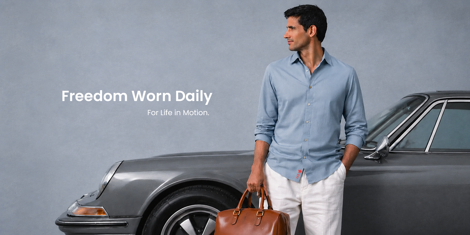 Rust Linen Suit