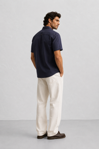 Slate Blue Stretch Utility Shirt