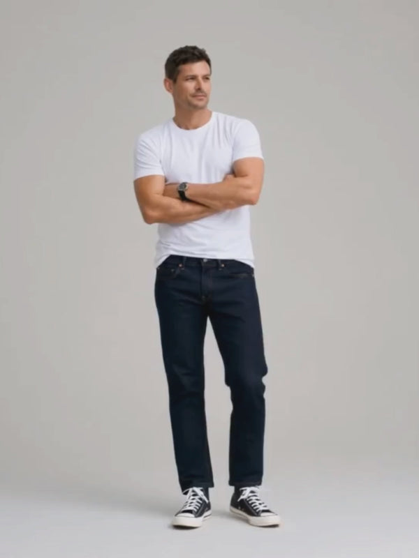 Indigo Blue Stretch Denims